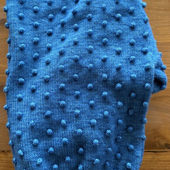 Misha & Puff Adult Popcorn Sweater Wool in Blueberry (Size 1) - Picture 5 of 5